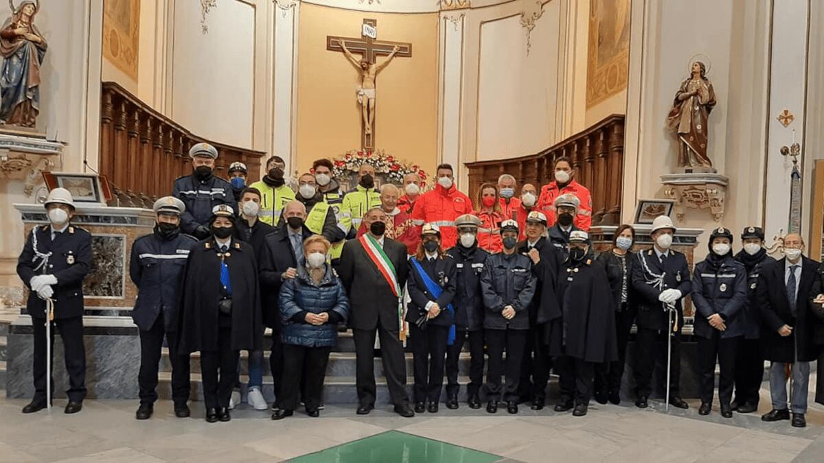 Celebrata la festa di San Sebastiano dal Corpo di Polizia locale - 