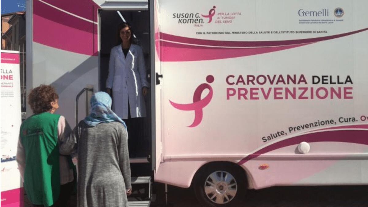 “Carovana Prevenzione Sicilia”: esami diagnostici gratuiti per le donne in piazza Università - 