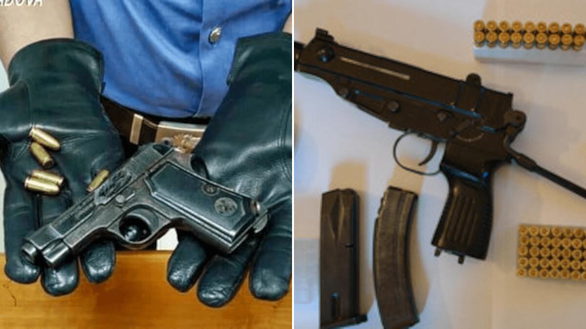 Giovane trovato in casa con mitragliatrice, pistola e berretto di lana nero (I DETTAGLI) - 