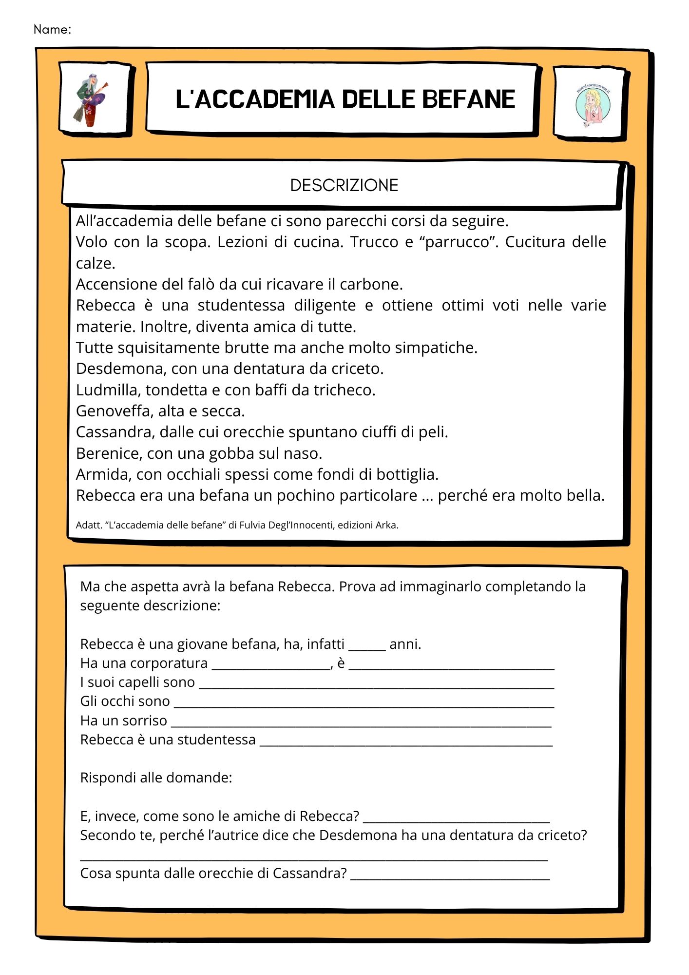 scheda didattica schede didattiche attività scuola primaria classe terza attività sul quaderno