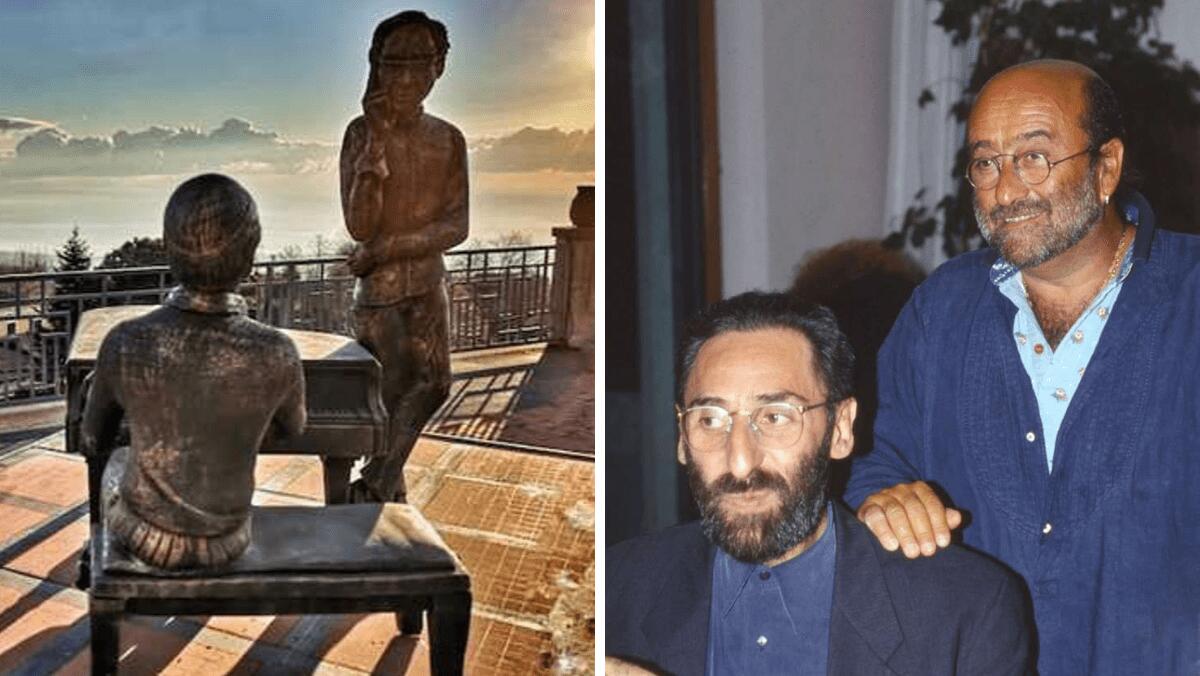 Parte il crowdfunding per realizzazione della statua di Battiato e Dalla a Milo - 