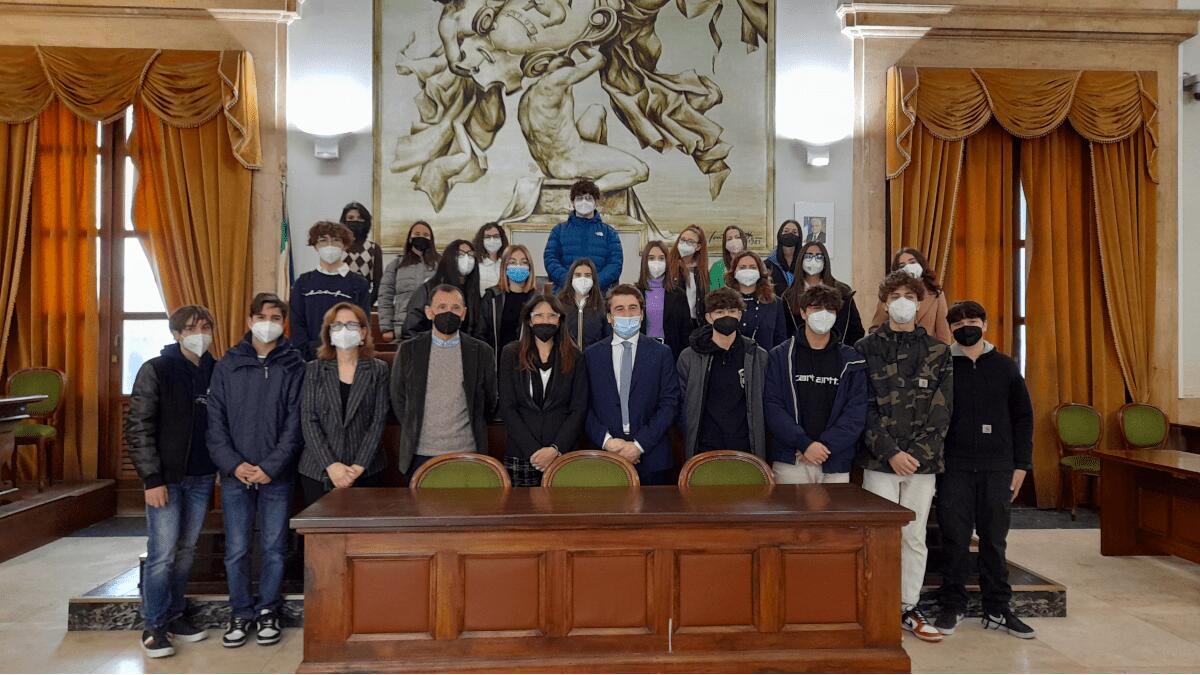 Incontro a Palazzo degli Elefanti con gli studenti del liceo Cutelli-Salanitro - 