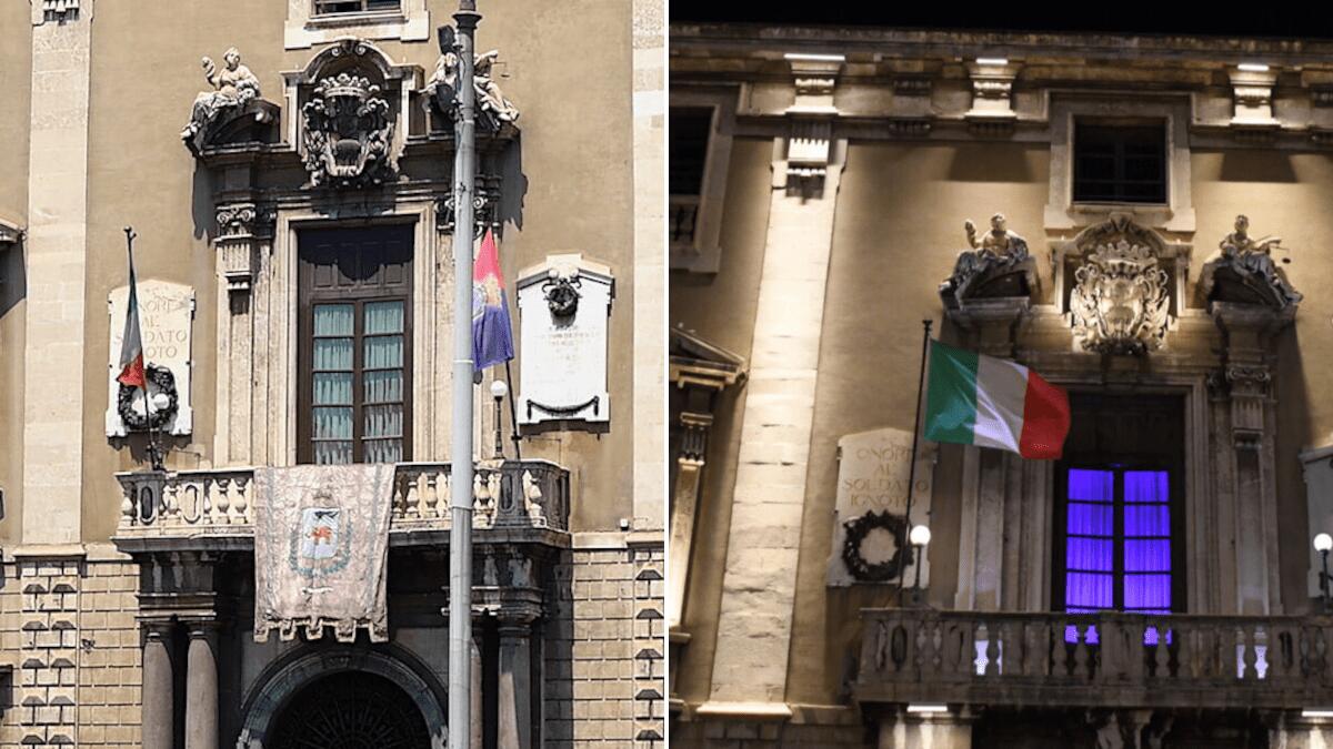 Palazzo degli Elefanti color lilla per la XI Giornata Nazionale Sensibilizzazione Disturbi Alimentari - 