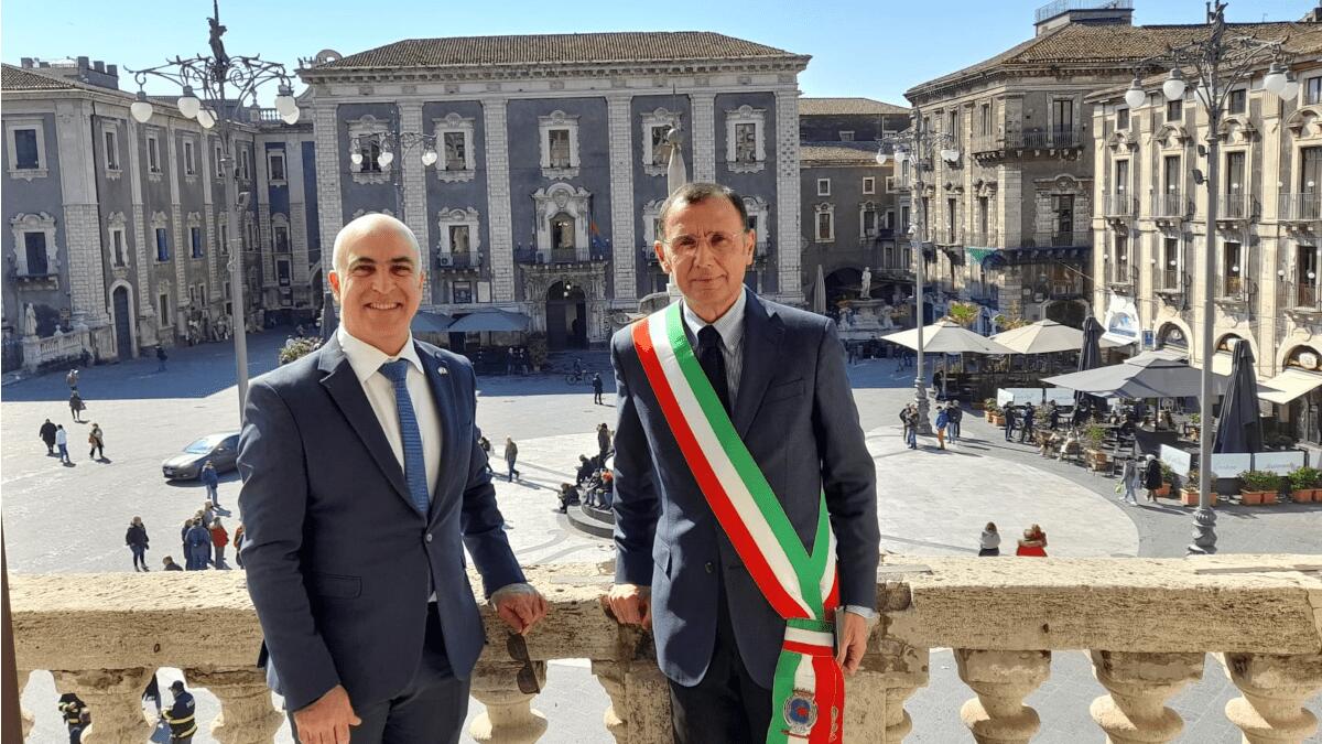 Ambasciatore d’Israele in visita di cortesia a Catania ricevuto a Palazzo degli Elefanti - 