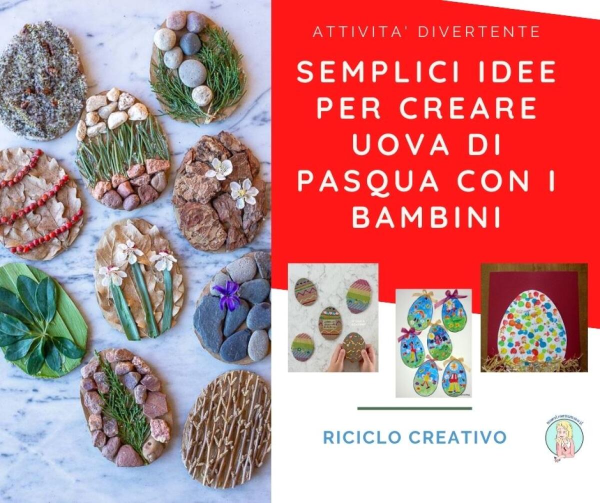 Lavoretti di Pasqua: Come creare uova di Pasqua con il riciclo creativo ... e non solo :) - 