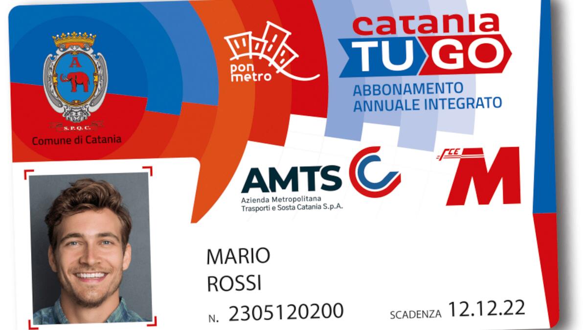 Presentato ufficialmente “Catania Tu-Go”: bus e metro a 20 euro l’anno per alcuni cittadini - 