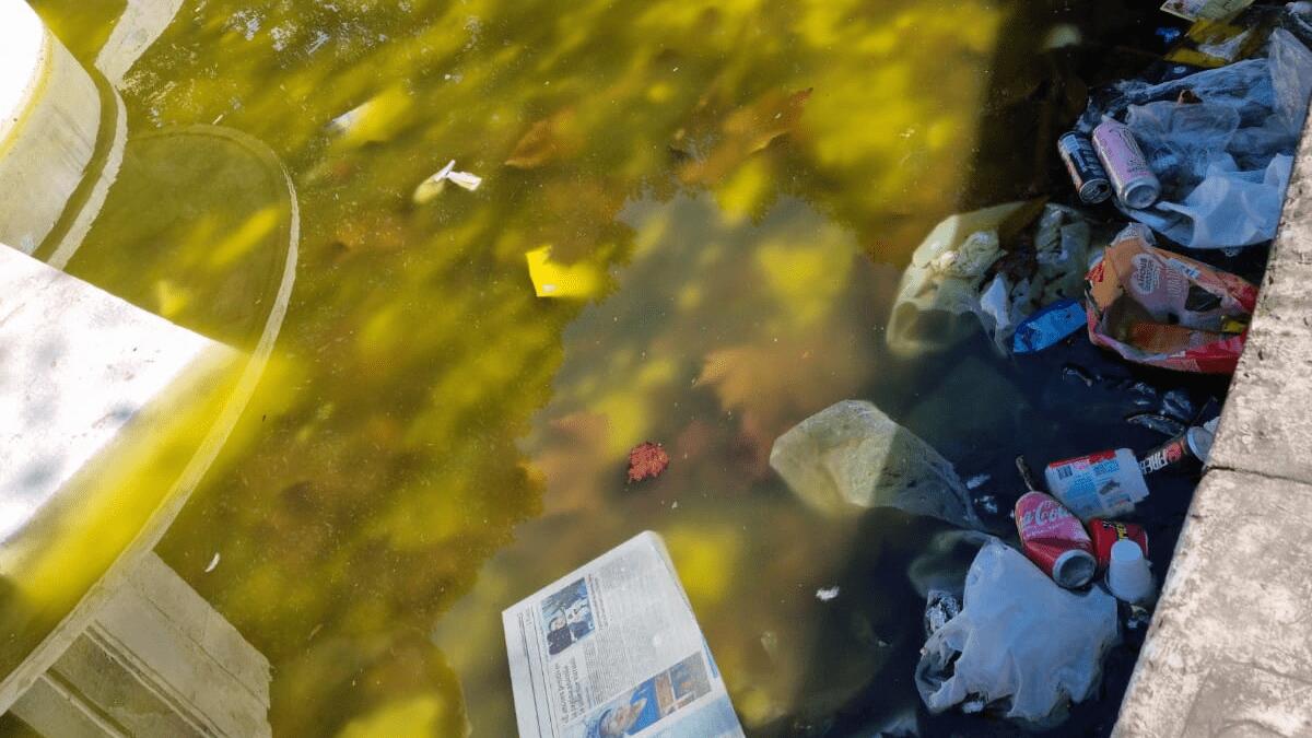 La fontana di piazza Santa Maria di Gesù rispecchia degrado, incuria e inciviltà catanese - 
