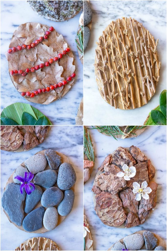 pasqua lavoretto uova naturali materiale riciclato IDEE ORIGINALI DA SVOLGERE ANCHE CON I BAMBINI PICCOLI