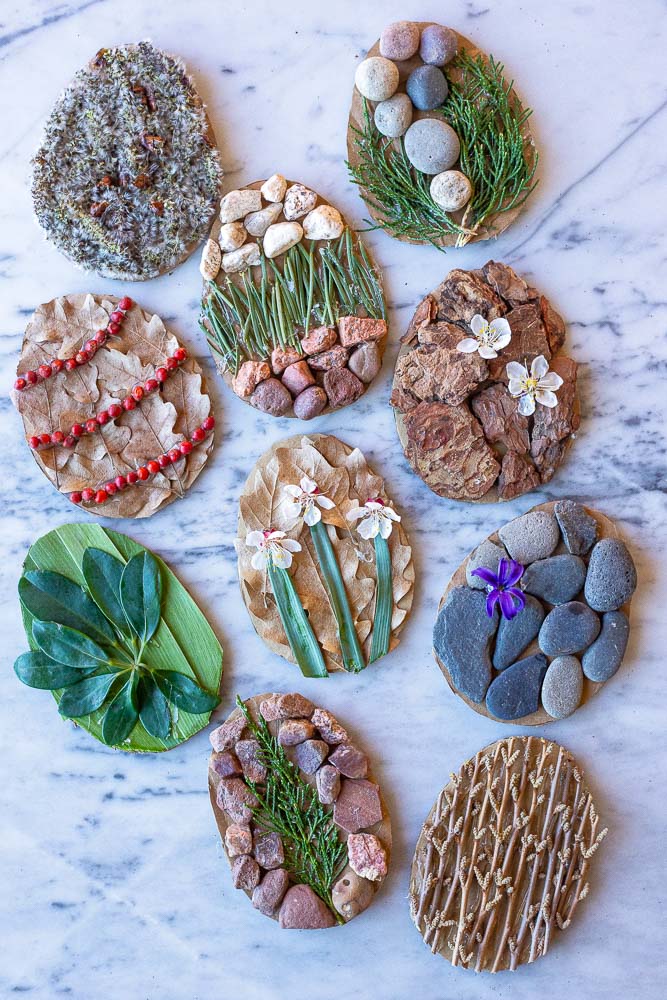 pasqua lavoretto uova naturali materiale riciclato IDEE ORIGINALI DA SVOLGERE ANCHE CON I BAMBINI PICCOLI