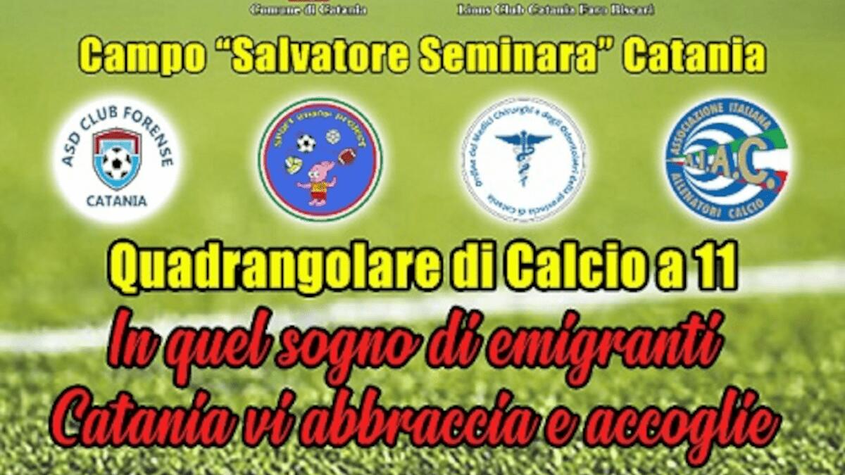 Quadrangolare di calcio nel campo “Salvatore Seminara” per sensibilizzare sull’integrazione sociale - 
