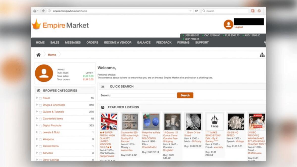 Traffico internazionale stupefacenti gestito da sette catanesi nel deep web (NOMI E DETTAGLI) - 