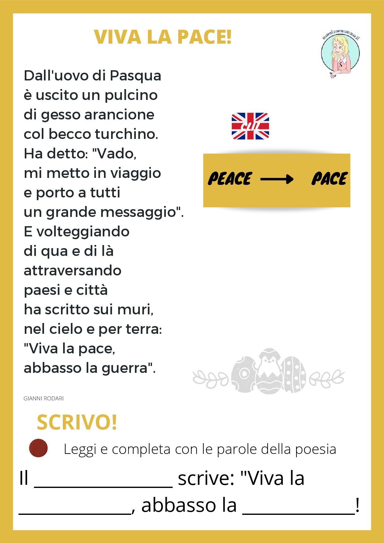 Cliccando QUI puoi scaricare il PDF