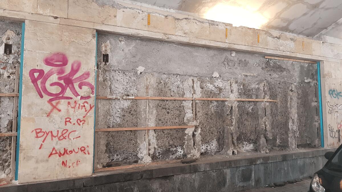 Avviati lavori di riqualificazione del sottopasso di via Sant’Euplio: 40.000 euro e termine a giugno - 