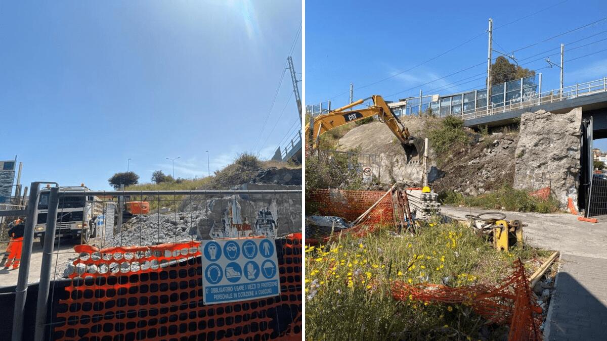 Sarebbe finalmente giunto il momento: ricominciati i lavori per aprire le corsie di via del Rotolo - 
