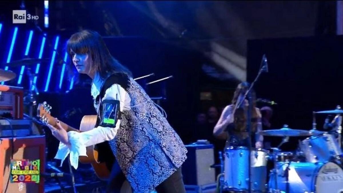 Concerto del Primo Maggio, Carmen Consoli a Roma "A lavoro per la pace" - 