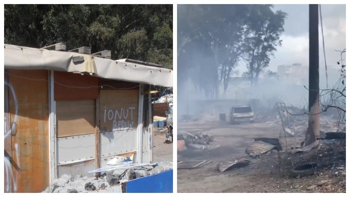 Incendi a Catania, fuoco distrugge campo Rom a San Giuseppe La Rena - 