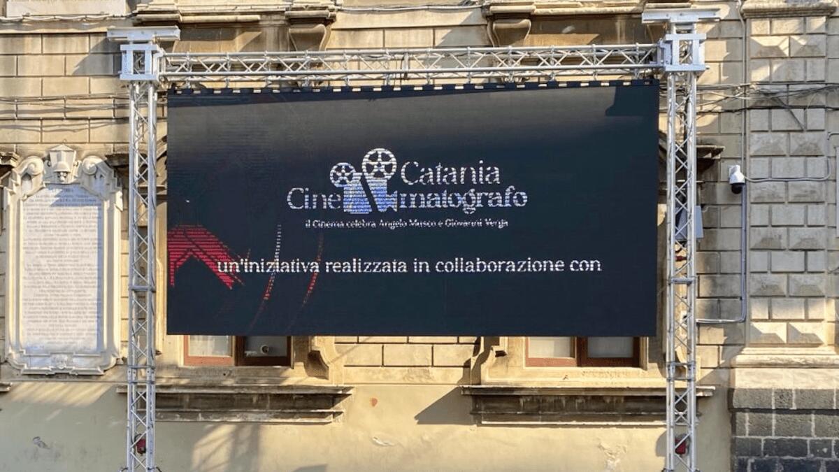 Le emozioni del Taormina Film Fest sul maxischermo di Piazza Università - 