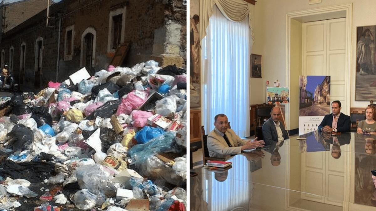 Mille tonnellate di spazzatura sulle strade catanesi e seri rischi di emergenza igienico sanitaria - 