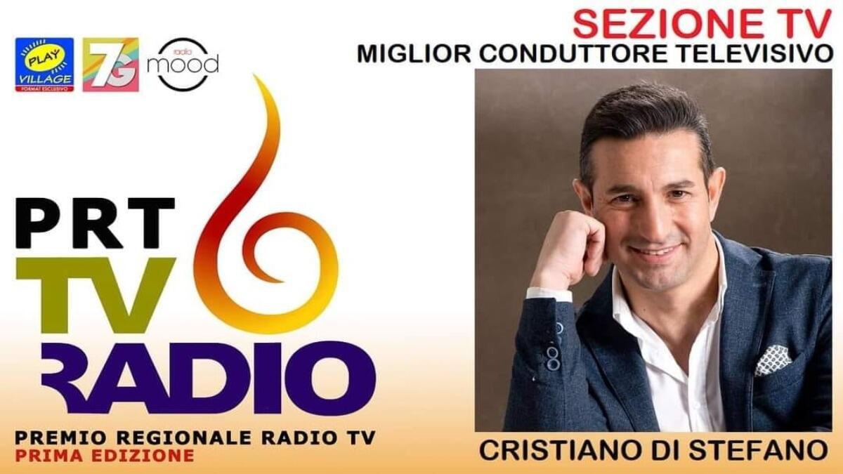 PRT TV- RADIO: è Cristiano Di Stefano il miglior conduttore televisivo locale - 