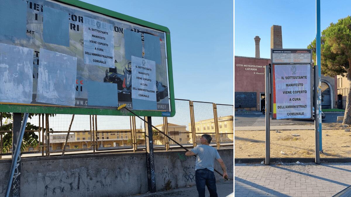 Affissioni abusive: scatta il piano generale degli impianti per la lotta al fenomeno - 