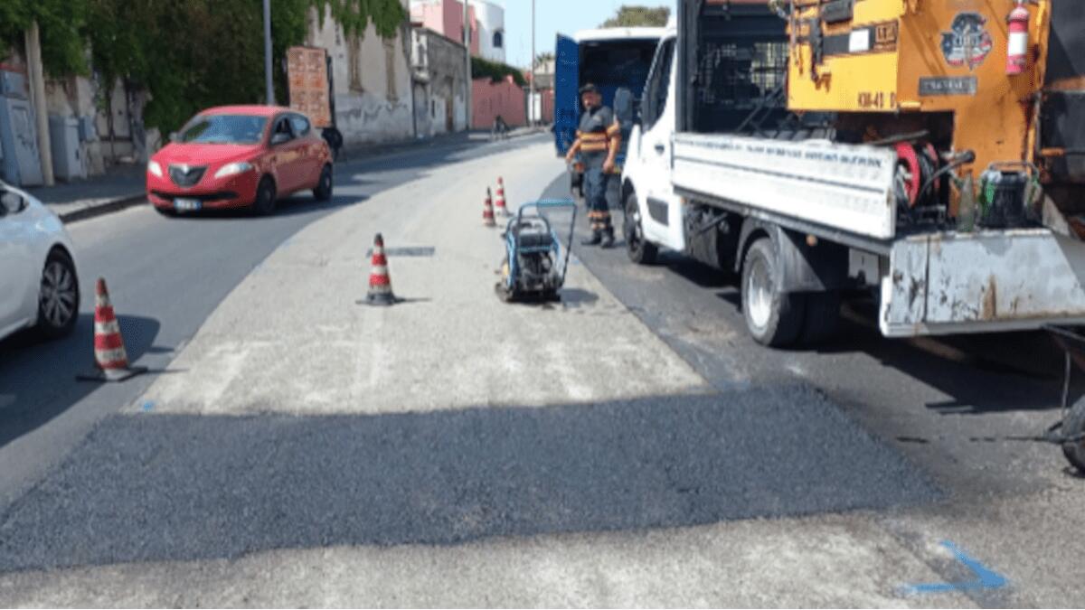 Comune di Catania comunica rattoppi di asfalto e installazione di nuovi dossi (I DETTAGLI) - 