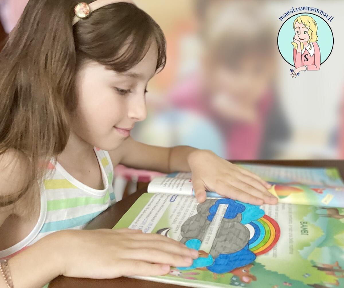 Mascherina per la lettura da stampare (materiale gratuito) - 