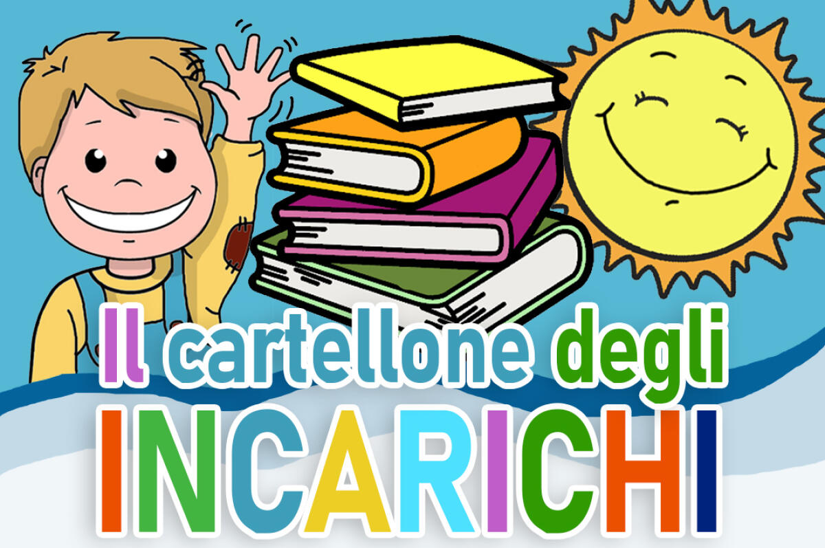 Accoglienza: cartellone incarichi per la scuola primaria da stampare - 