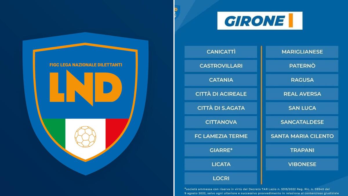 Ufficializzati gironi e calendari del campionato di Serie D: Catania nel girone I (I DETTAGLI) - 