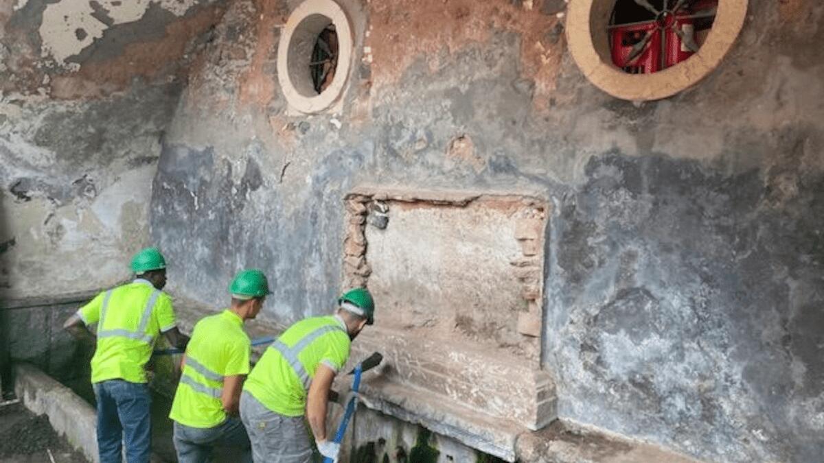 Cominciati ufficialmente i lavori di restauro fontana dei Sette canali nella Pescheria di Catania - 