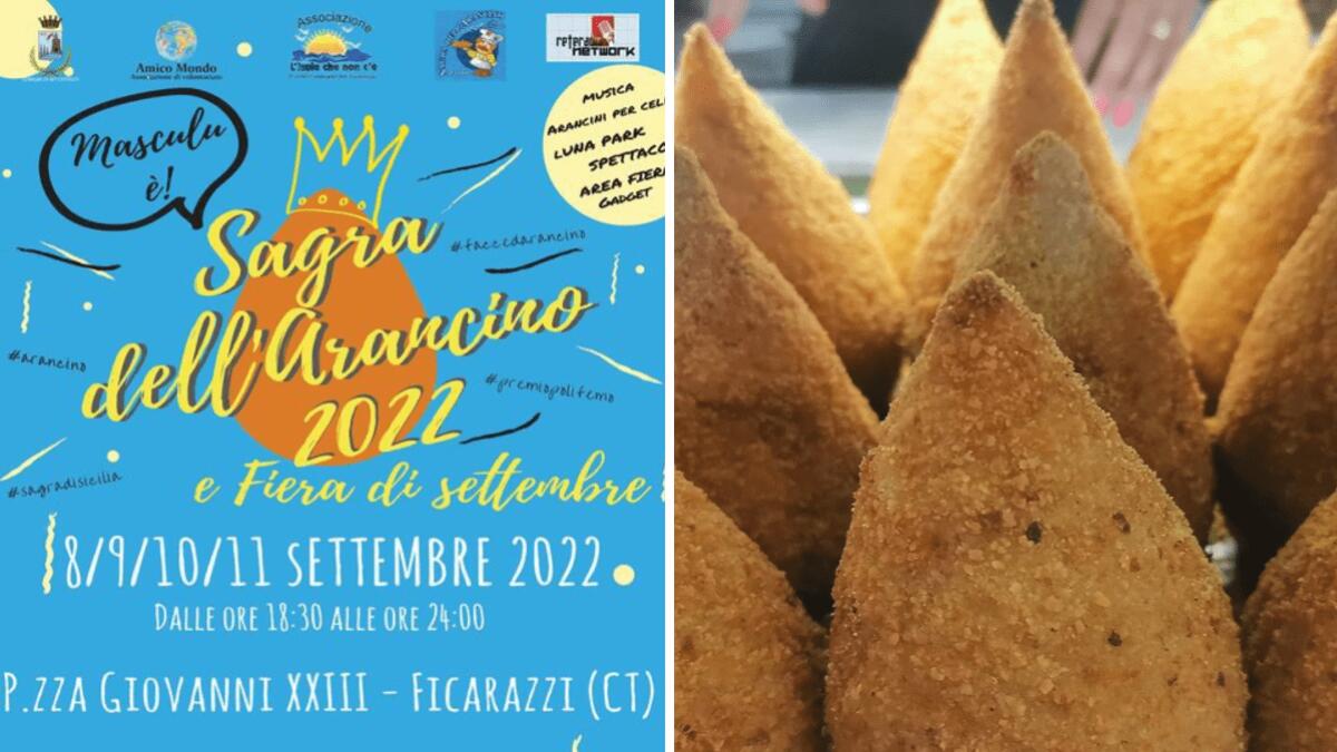 19esima edizione della Sagra dell'Arancino 2022 (I DETTAGLI) - 