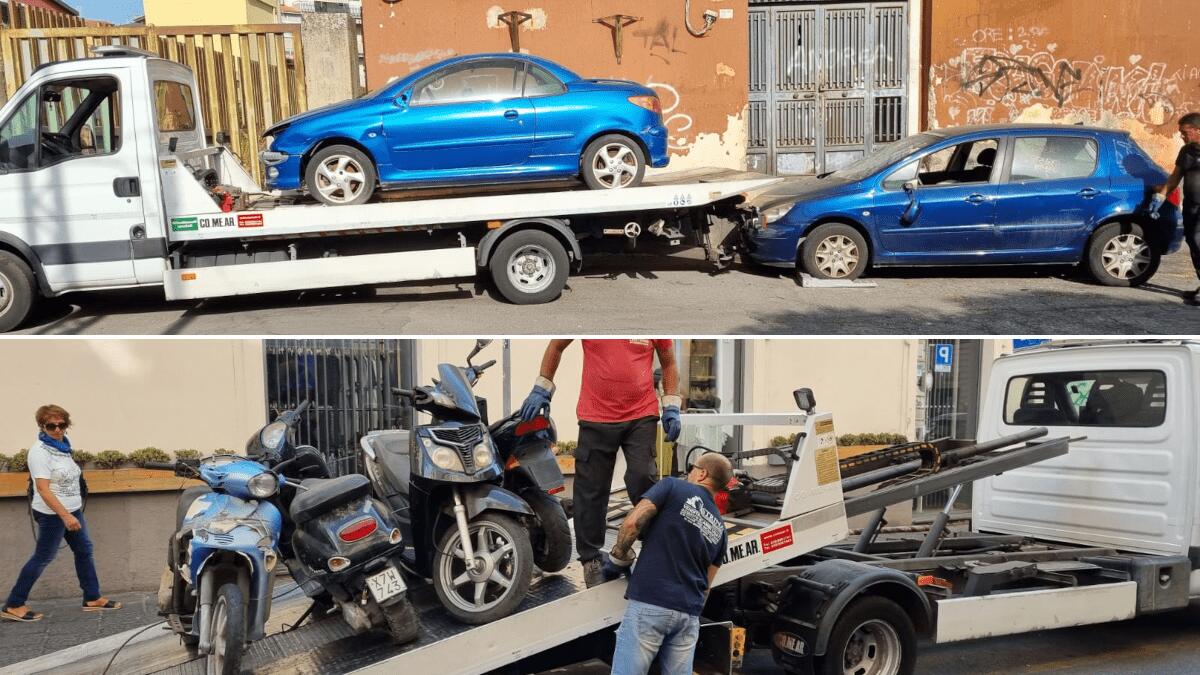 Polizia Municipale: attivo il servizio di veicoli rimossi in stato di abbandono sulla sede stradale - 