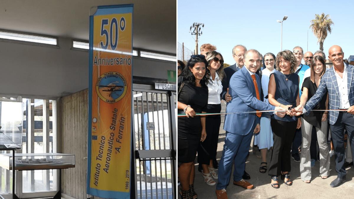 Inaugurato nuovo passaggio attraverso pedonale dinnanzi l’ITAER Arturo Ferrarin - 