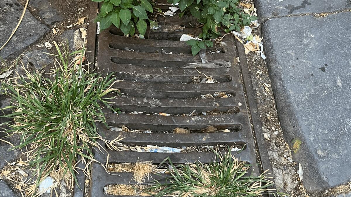 In vista delle stagioni di pioggia i tombini a Catania sono per lo più otturati - 