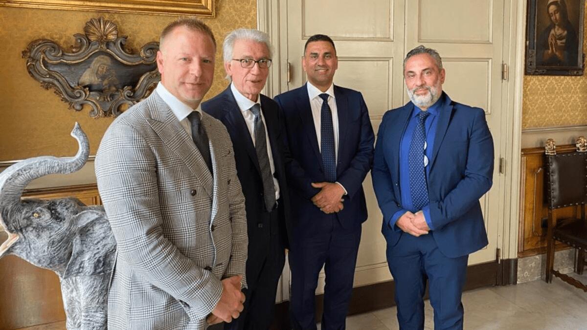 Incontro tra vertici del Comune di Catania e la società sportiva Catania SSD - 