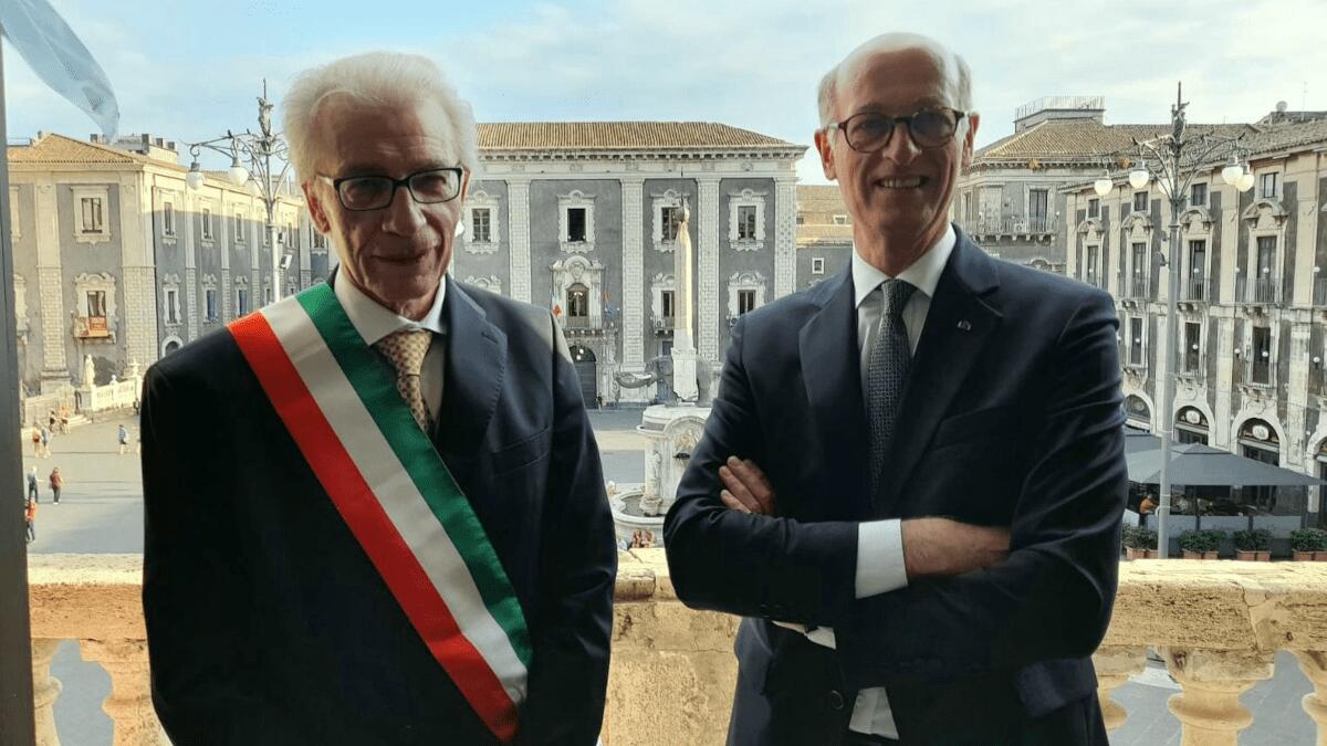 Commissario Straordinario riceve Ambasciatore Belgio a Palazzo degli Elefanti - 