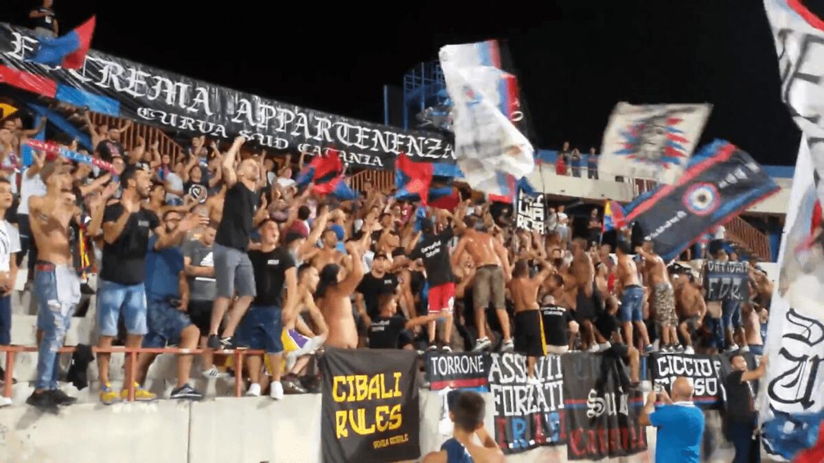 Ultras “tifoso” del Catania SSD riceve Daspo sportivo aggravato dopo la scoperta del suo passato - 