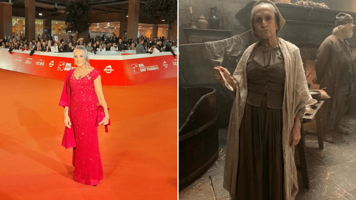 Guia Jelo sul red carpet della Festa del Cinema di Roma: nel cast del film di Michele Placido (FOTO) - 