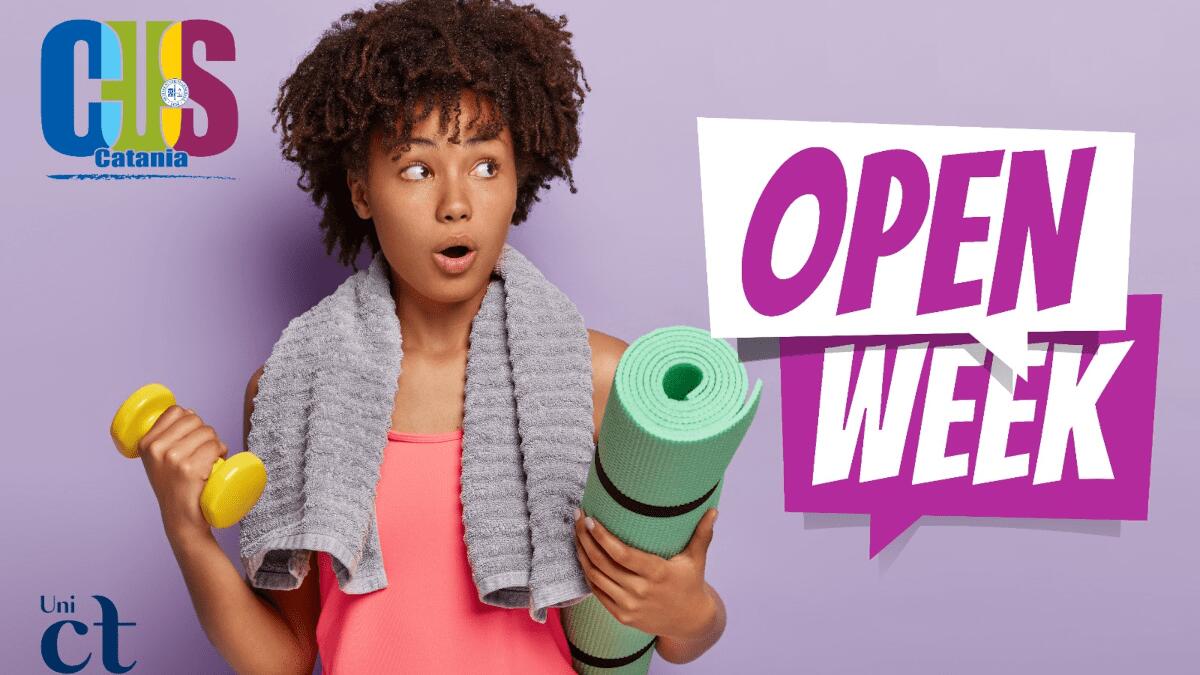 Open Week al Cus Catania: porte aperte per cimentarsi nelle discipline sportive (I DETTAGLI) - 