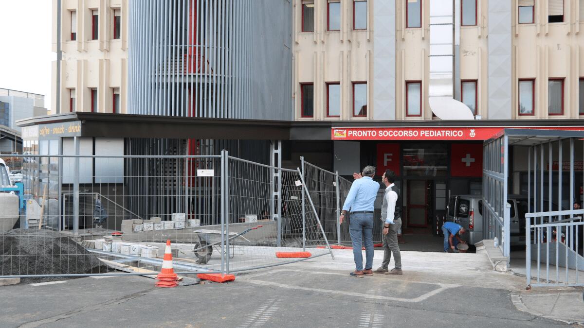 Pronto Soccorso Cannizzaro: a breve avvio riqualificazione. Accesso temporaneamente spostato - 