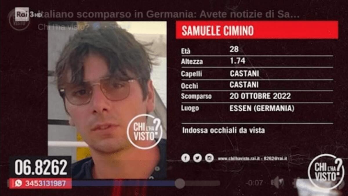 Nessuna novità: ancora scomparso il catanese segnalato nel programma “Chi l’ha visto?” - 