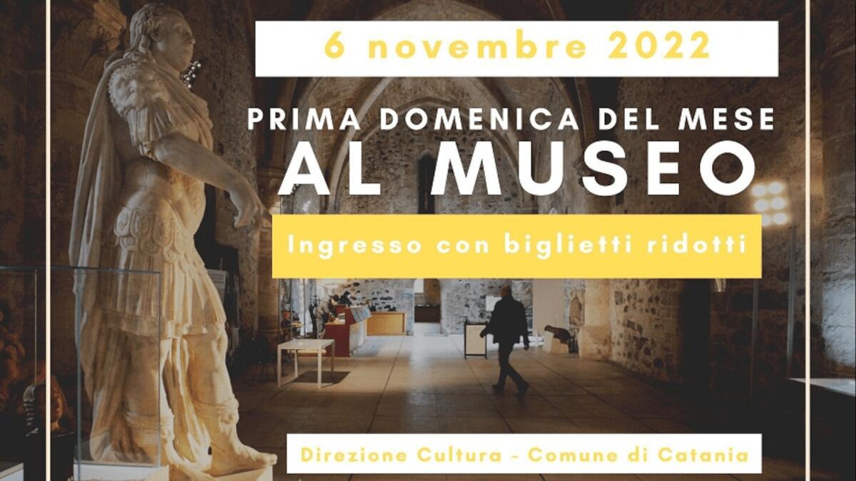 Ritorna “Prima Domenica del Mese”: musei con biglietti ridotti a Catania (I DETTAGLI) - 