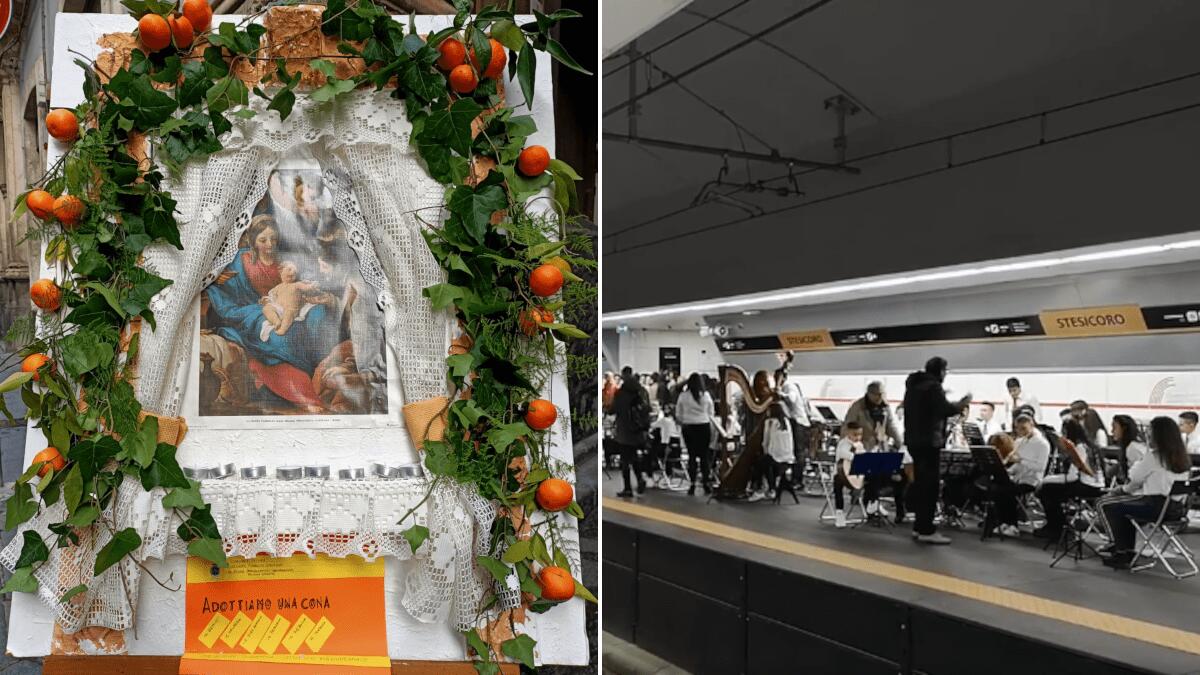 Il Natale a Catania passa anche dalle scuole: le iniziative scolastiche dalle “cone” ai canti in metro - 