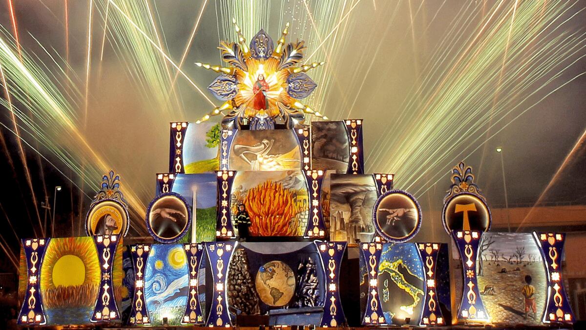 Tutto pronto per il ritorno dello spettacolo dei Carri di Santa Lucia a Belpasso - 