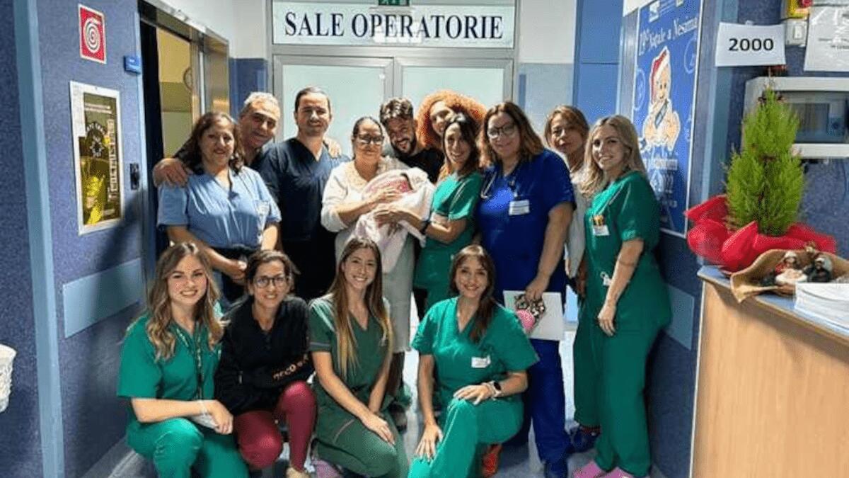 Catania dà il benvenuto a Ilary Elettra: la prima bimba nata a Capodanno - 