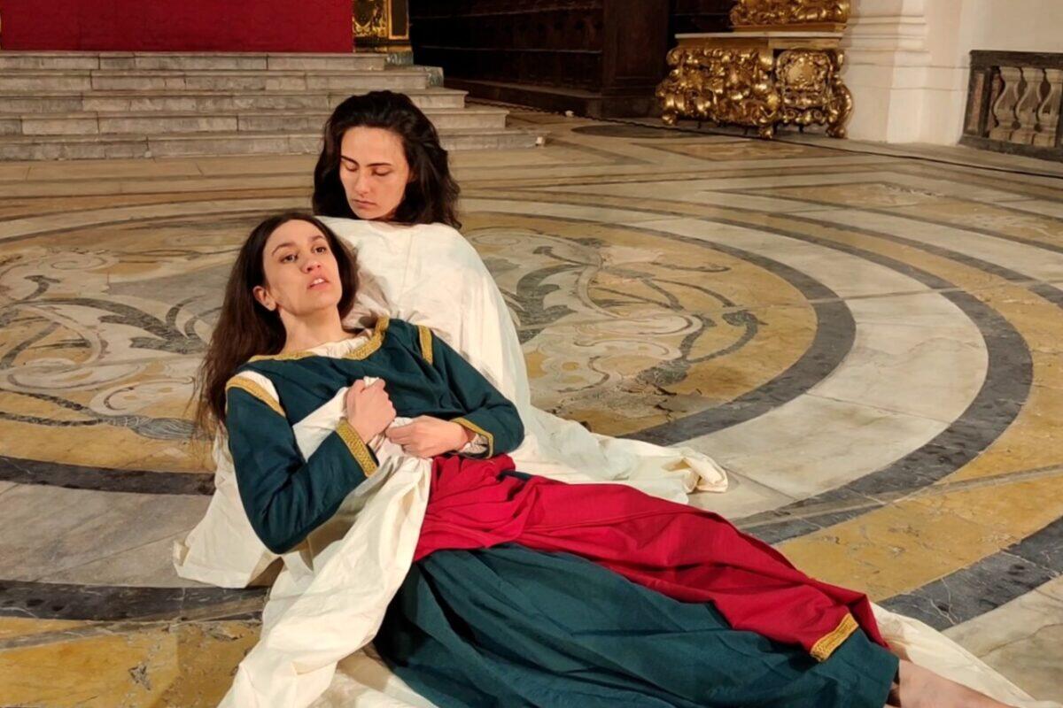 “Agata, la Santa fanciulla”: l’opera teatrale omaggiante la patrona di Catania in una chiesa spettacolare - 