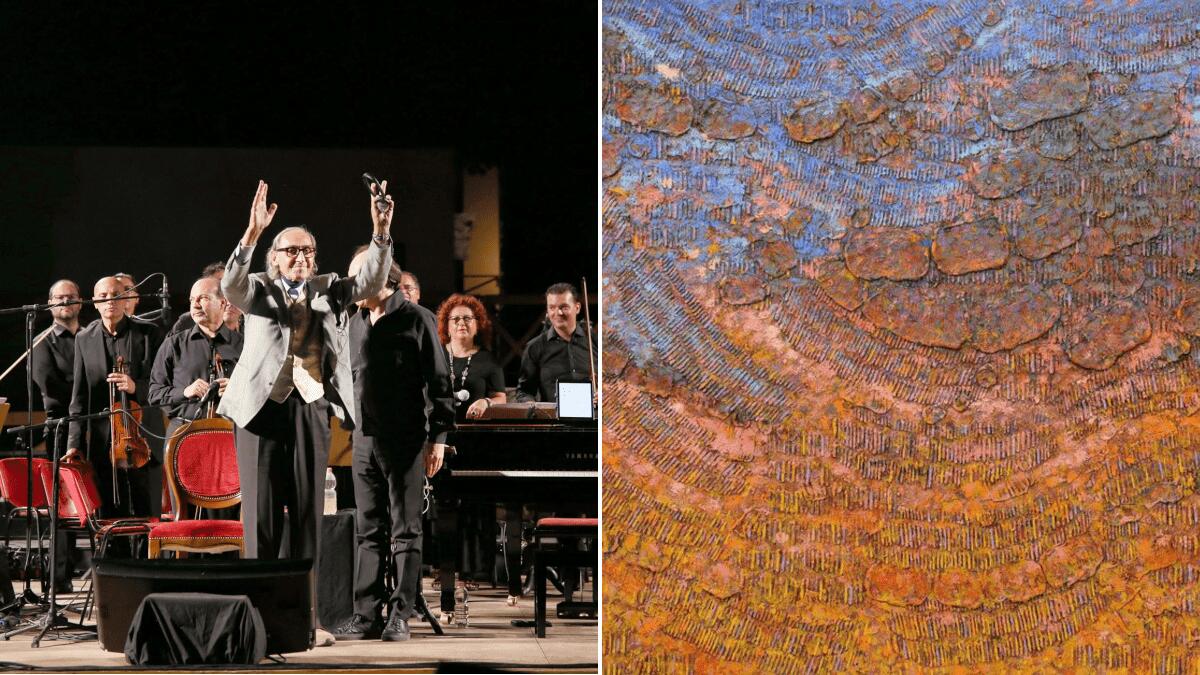 Franco Battiato nell’arte visiva: mostra a Catania di Piero Zuccaro sulle note della Messa Arcaica - 