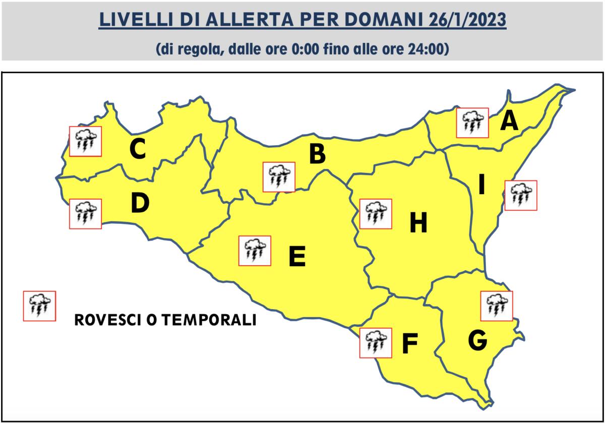 Arrivato Primo Acquazzone: Allerta Gialla Rischio Meteo-Idrologico - 