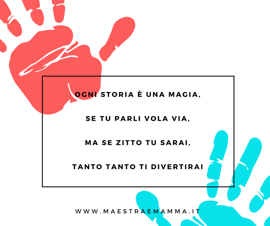 Filastrocche poesia filastrocca per ottenere silenzio prima della lettura di un libro scuola dell-infanzia-asilo-nido-scuola-primaria