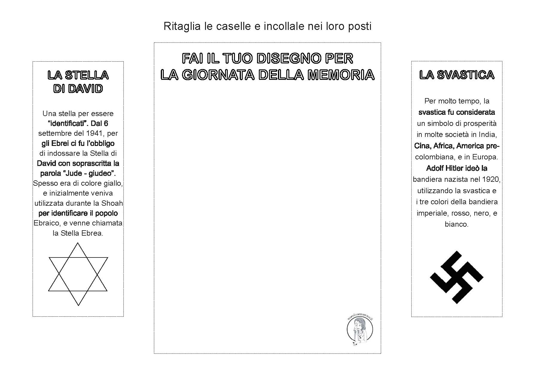 Lapbook IL GIORNO DELLA MEMORIA olocausto shoah scuola primaria