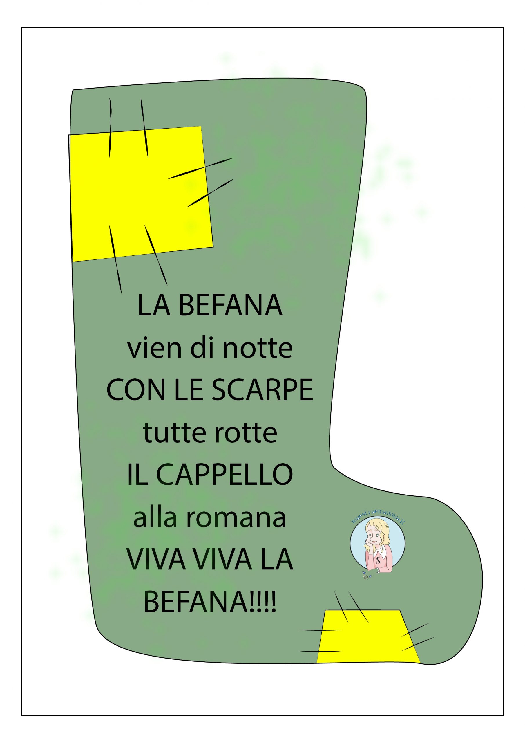 poesia la befana vien di notte